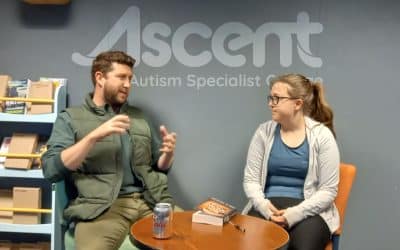 Ascent Autism Specialist College student gets a visit from a celebrated author