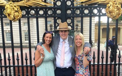 Inspirational Ascent Autism Specialist College students attend Buckingham Palace