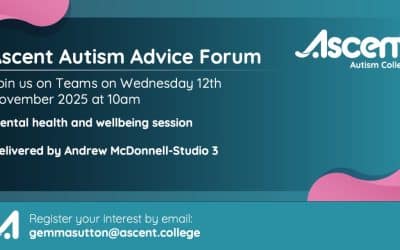 Ascent Autism Advice Forum – November Session